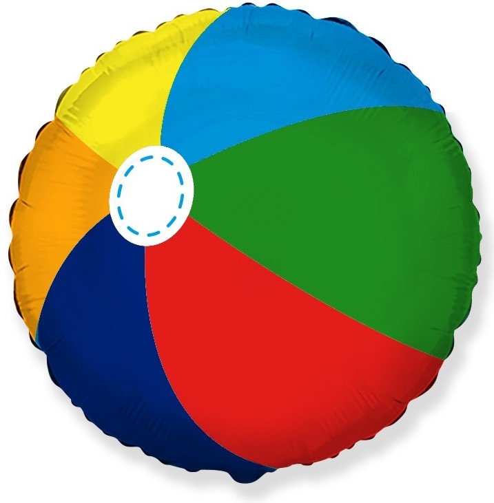 Шар Круг, Пляжный мяч (в упаковке)